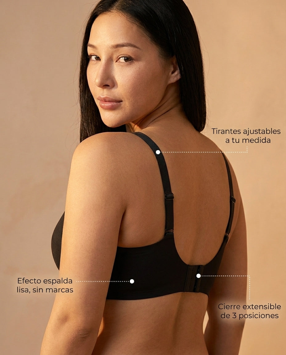 Sujetador Sin Aros Sujeción Total — Zhoura